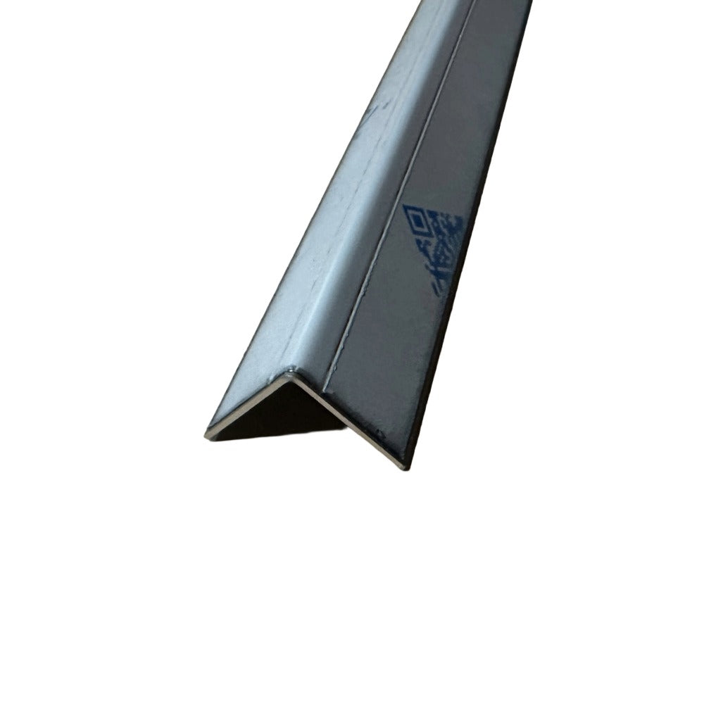 Eck- und Kantenschutz aus Edelstahl, einfach gekantet, 1250mm lang