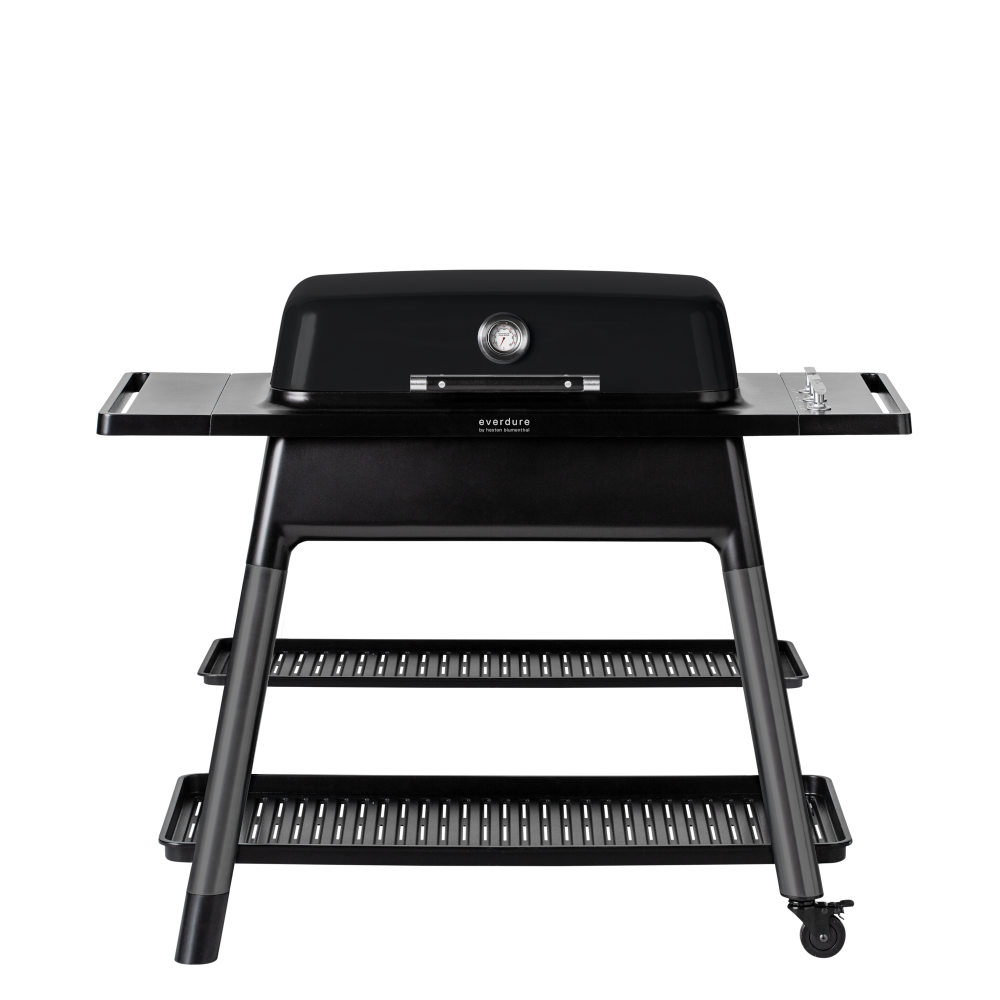 Everdure ehb Grill FURNACE Gasgrill 2023 mit drei Brennern, black (aufgebaut)
