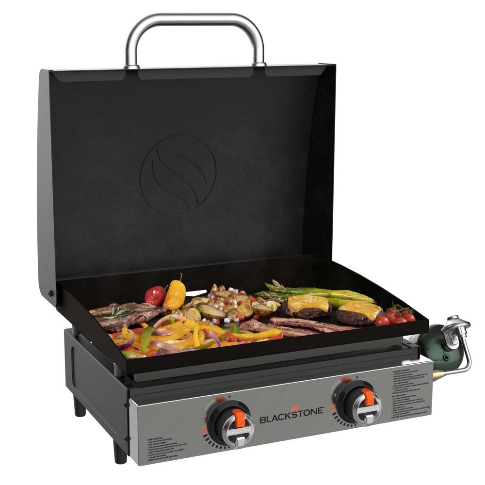 Blackstone Griddle 22" Tischgrill mit 2 Brennern inkl. Deckel
