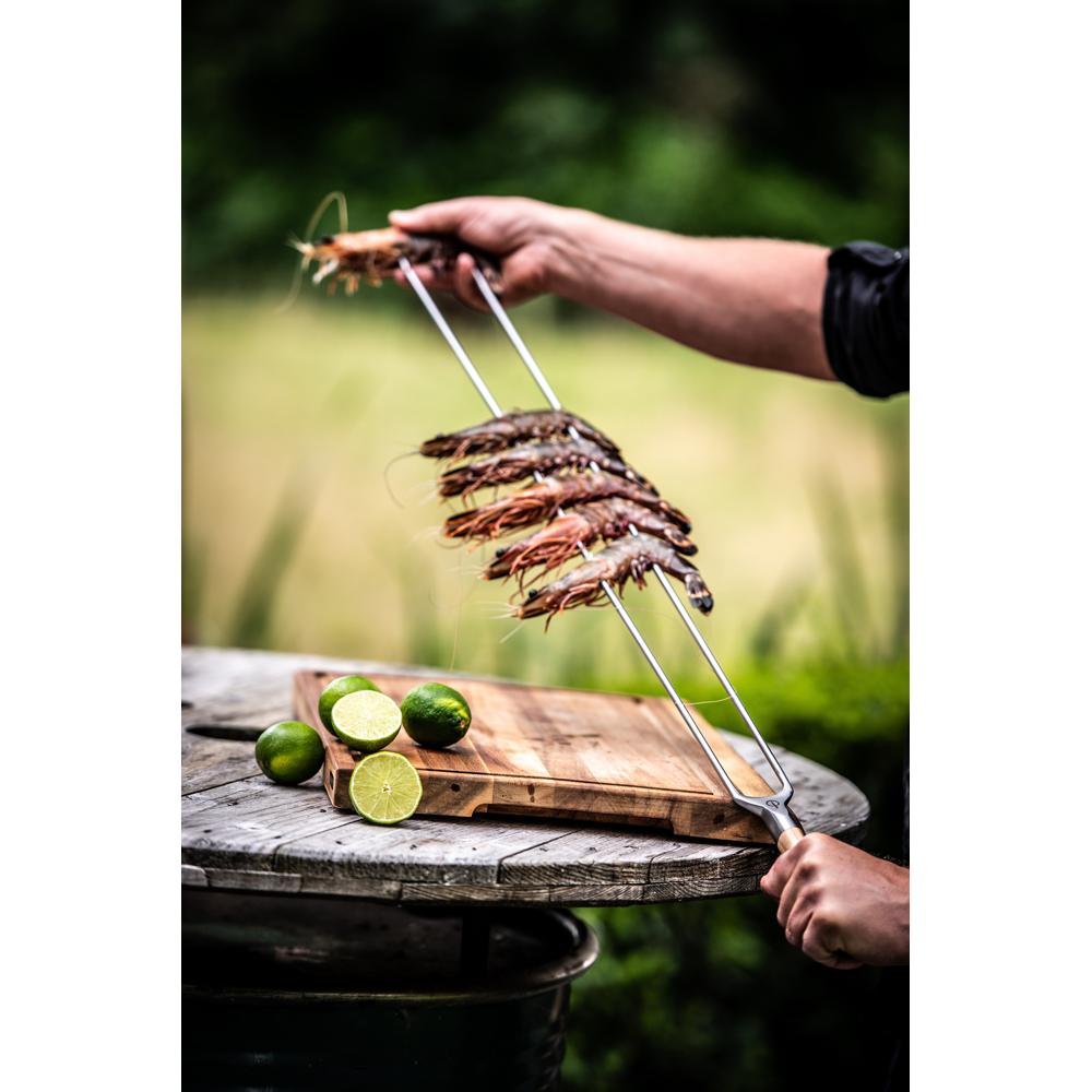 Forged Churrasco Gabelspieß 70cm