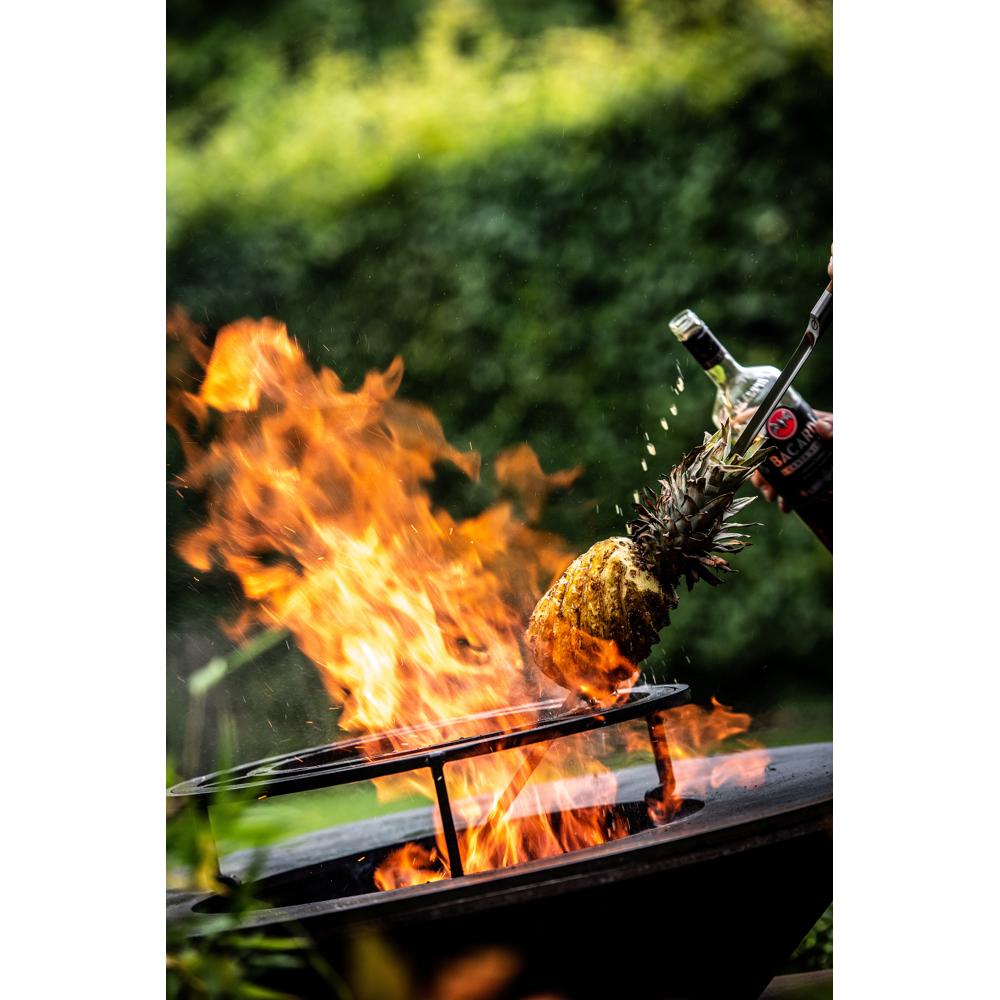 Forged Churrasco Spieß V-Form 60cm