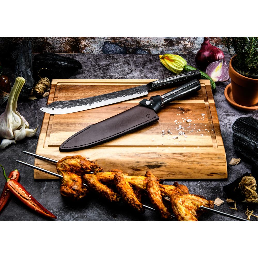 Forged Essentials Lederhülle für Kochmesser