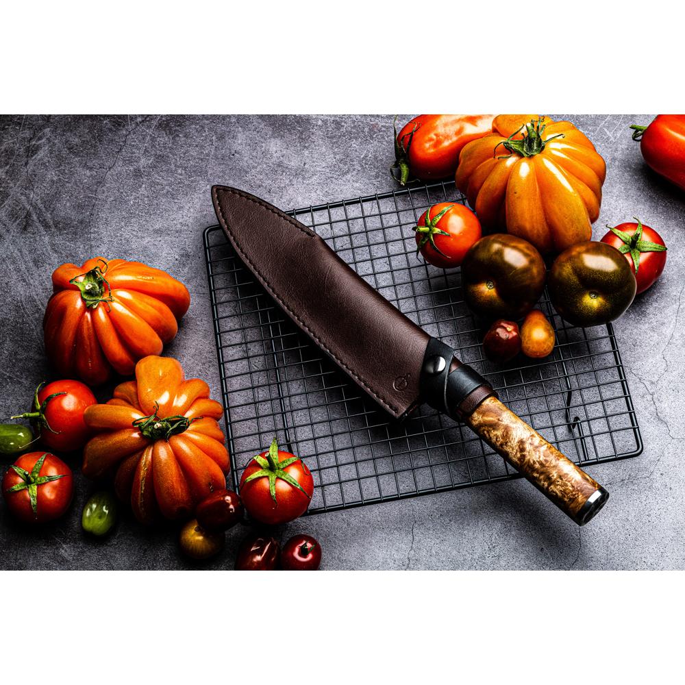 Forged Essentials Lederhülle für Kochmesser