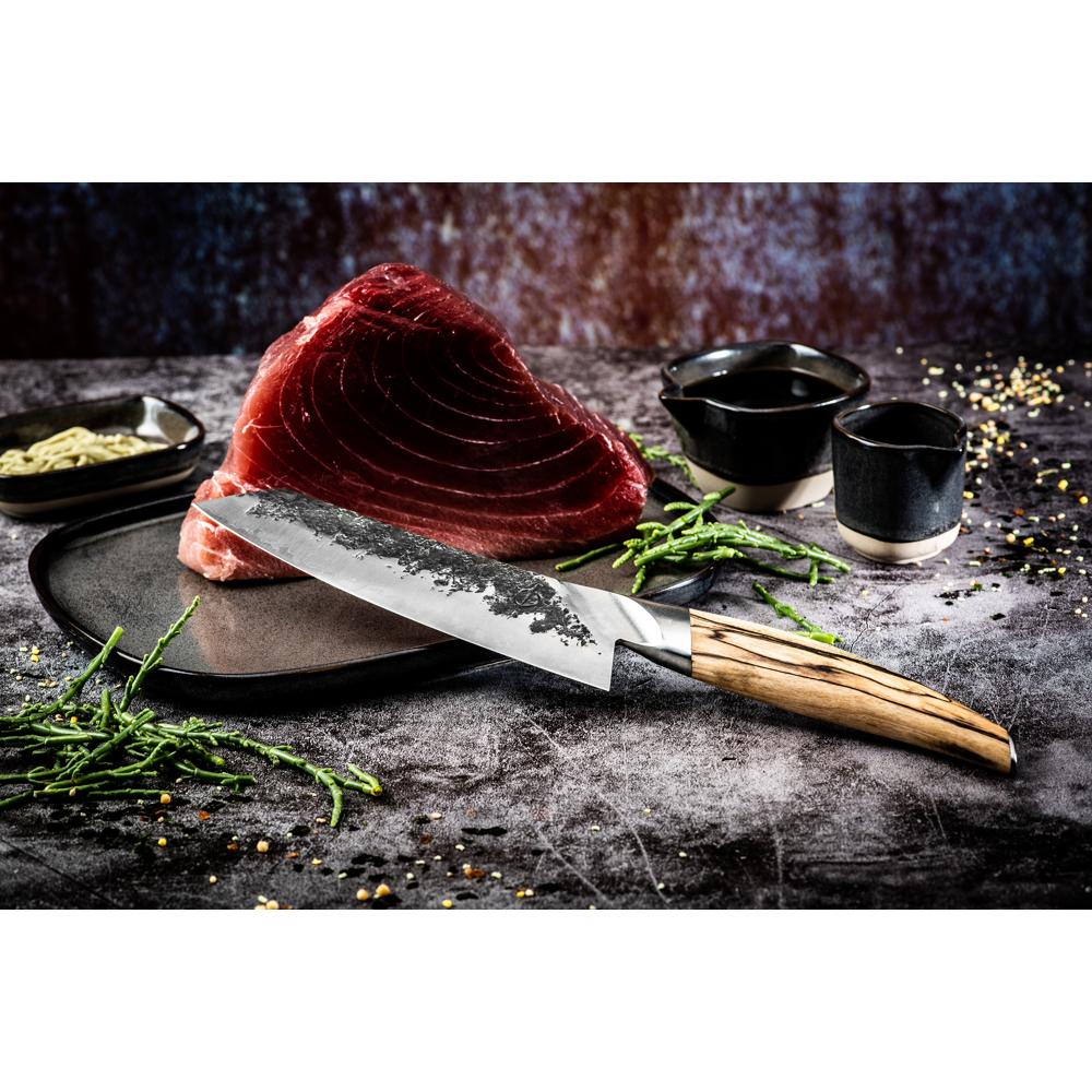 Forged Katai Santoku Messer 18cm