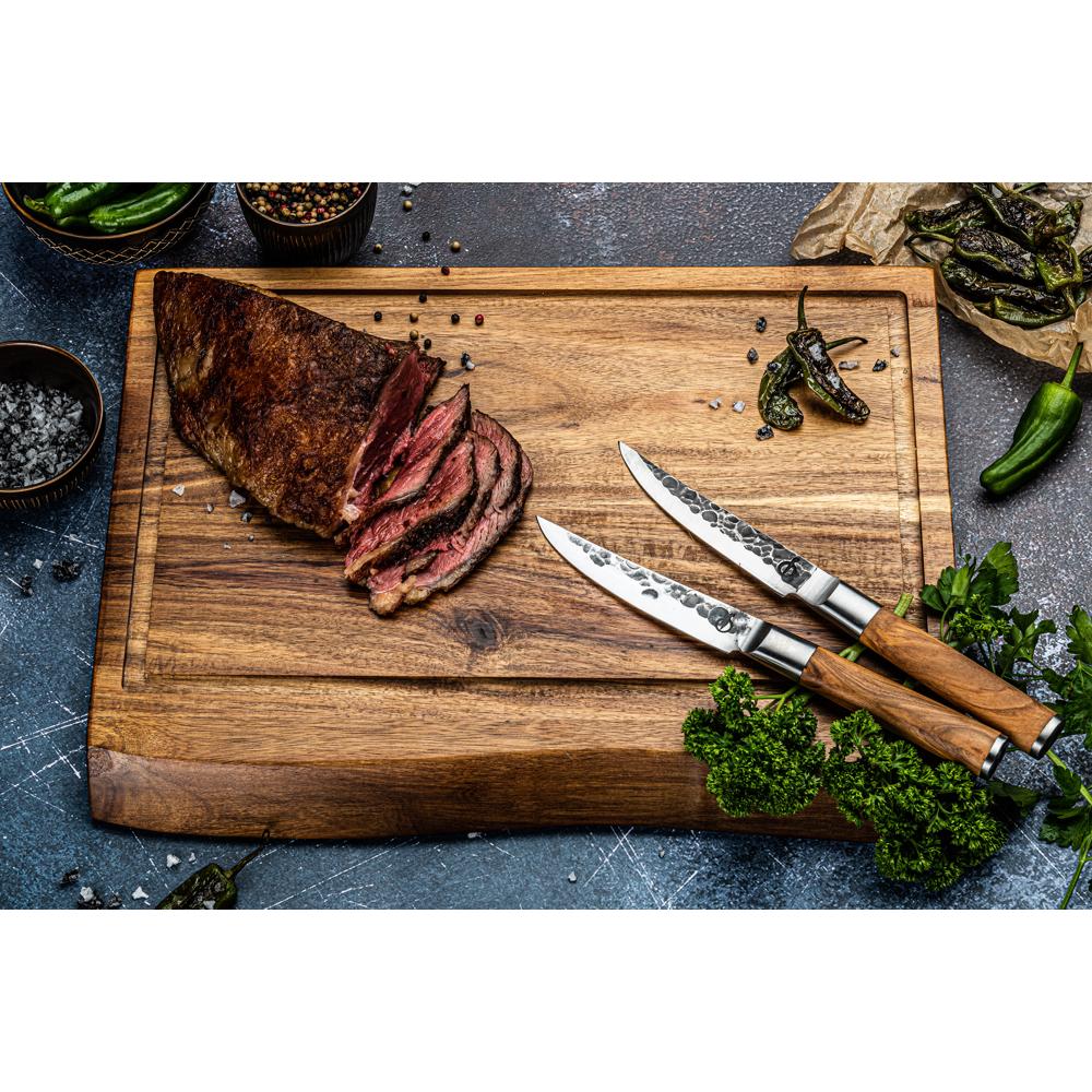 Forged Olive Steakmesserset 4-teilig