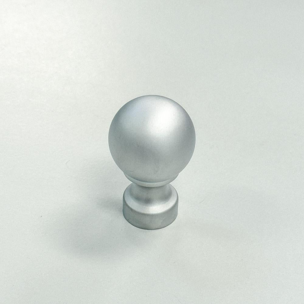 Gast Kugelknopf DM 30mm, M6 - Nickel matt