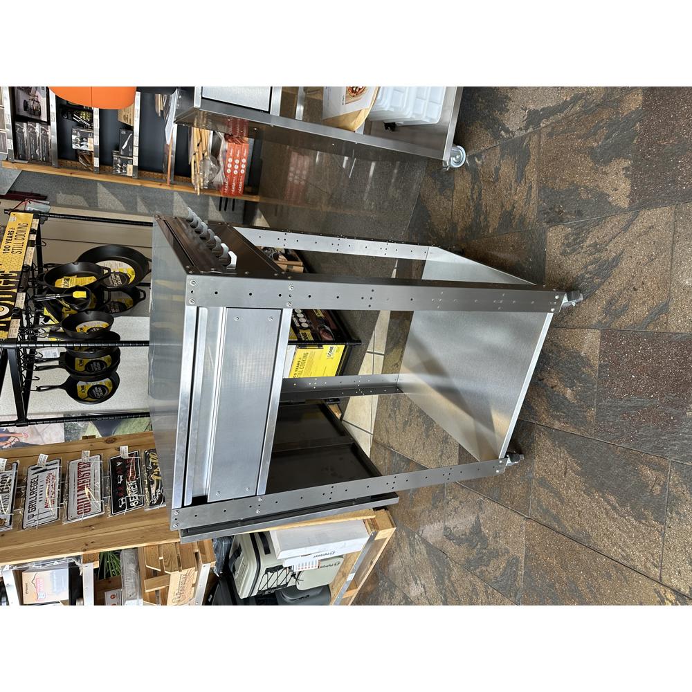 Gast Lade für Pizzaofen Tisch fahrbar 60x60x107cm