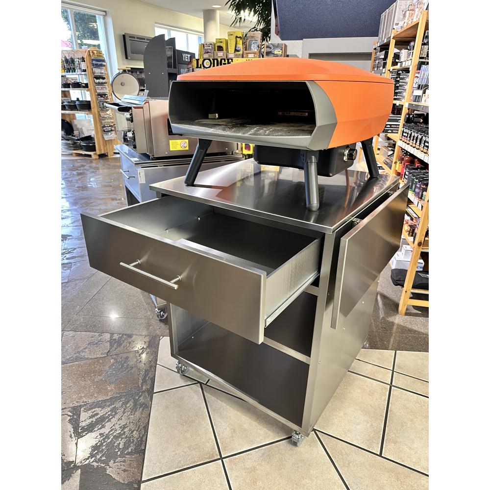 Gast Lade zum Einbauen für Pizzaofen Schrank 75x75