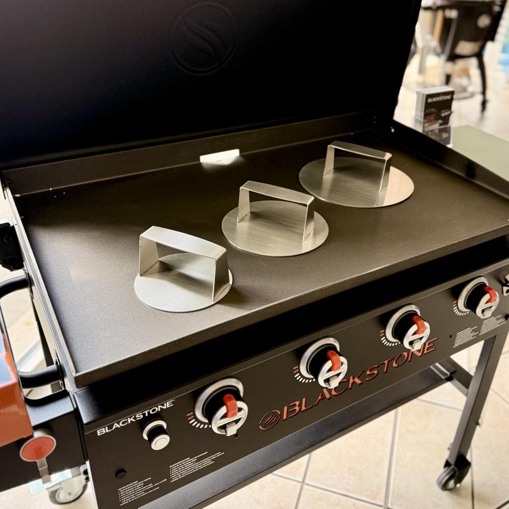 Gast Smashed Burger Presse, Edelstahl, DM 20cm