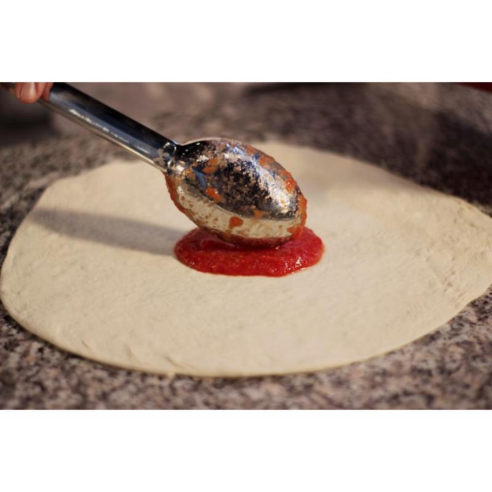 Gi.Metal Edelstahl Löffel für Pizzatomaten, 53g