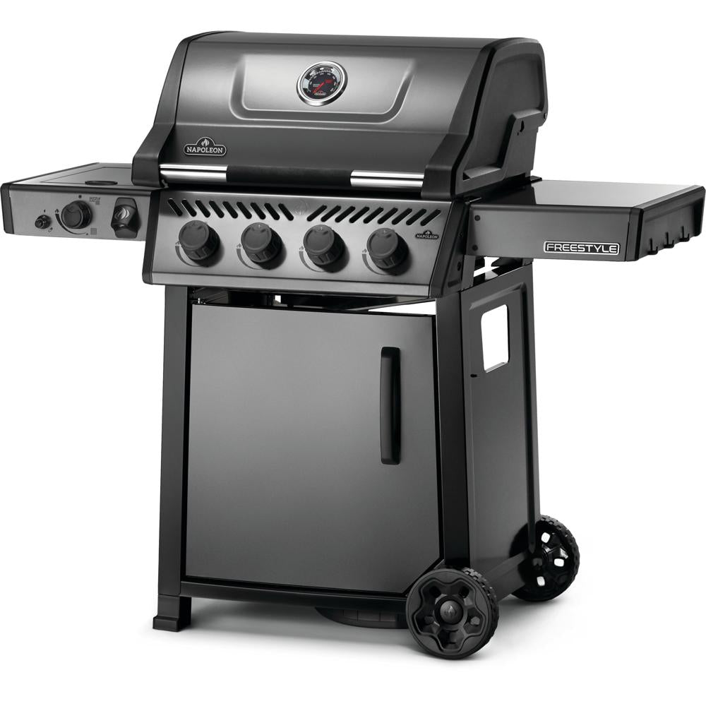 Napoleon Grill Freestyle 425, 4 Hauptbrenner, mit Sizzle Zone und Tür, Graphit F425DSIBPGT