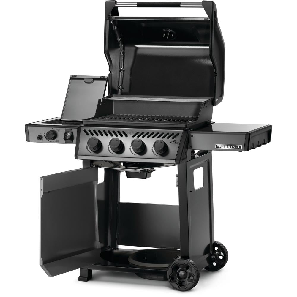 Napoleon Grill Freestyle 425, 4 Hauptbrenner, mit Sizzle Zone und Tür, Graphit F425DSIBPGT