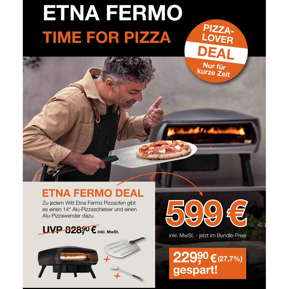 Witt ETNA FERMO schwarz, PIZZA LOVER DEAL