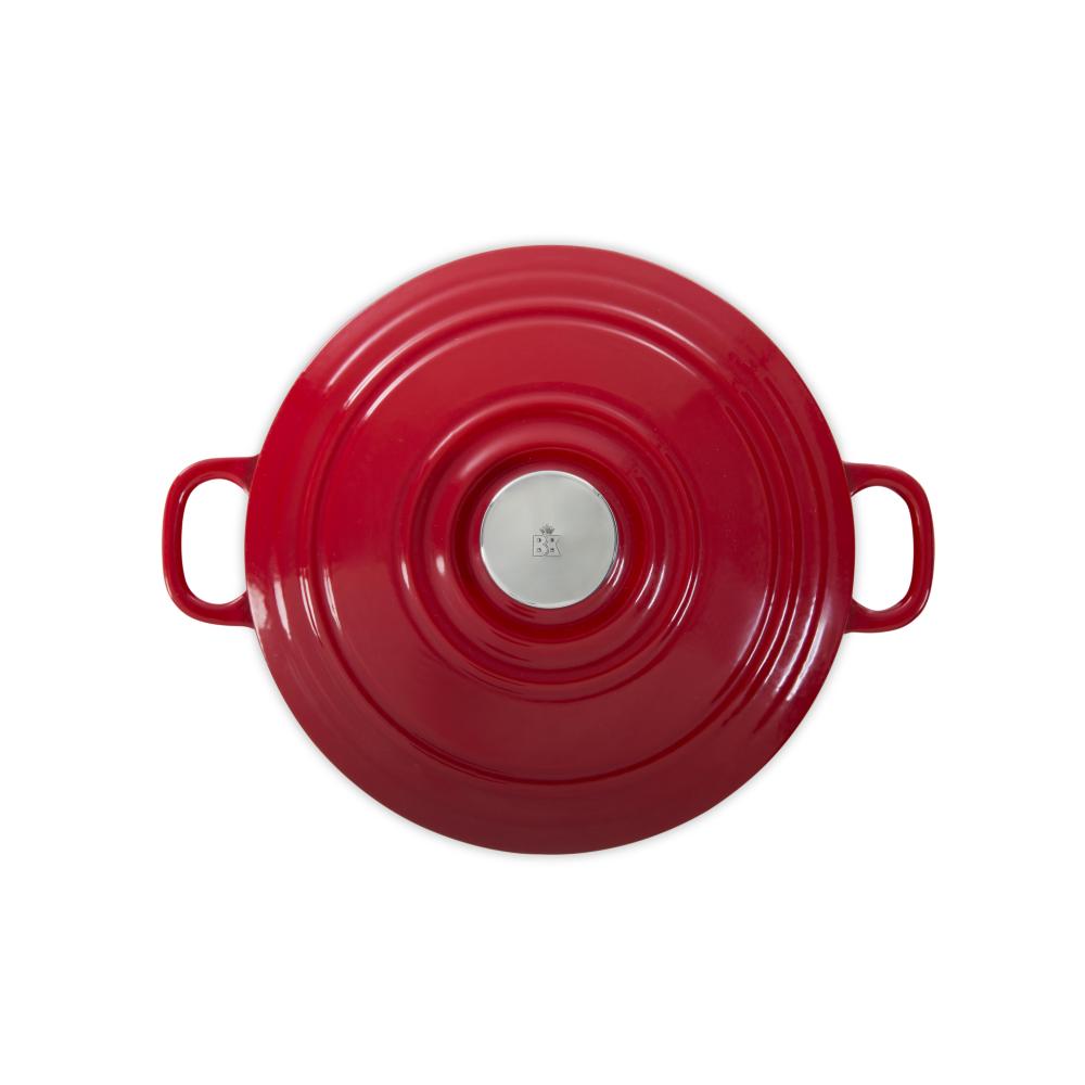 BK Cookware Bourgogne Bräter Chili Red 28cm
