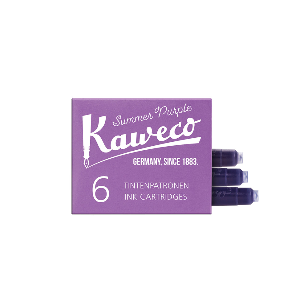 Kaweco Ink Cartridges 6 Pieces Summer Purple