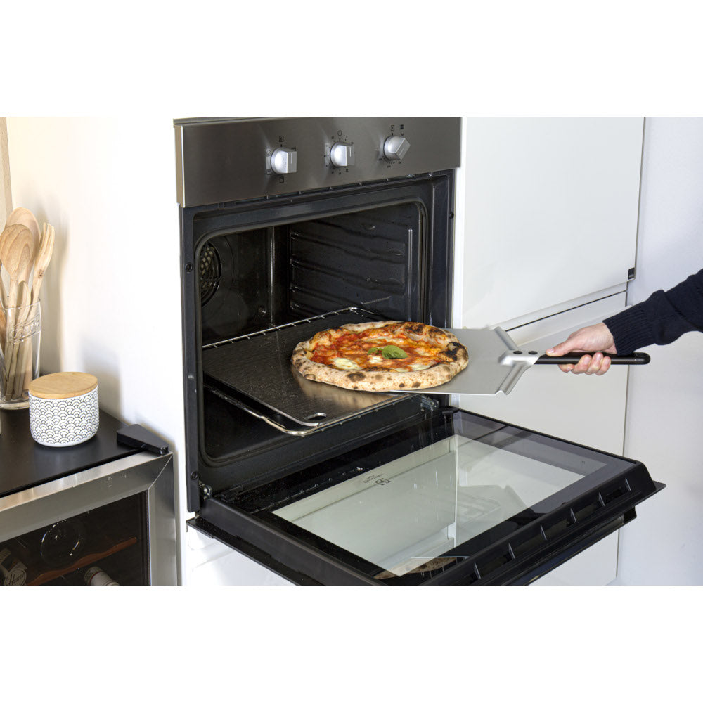 Gi.Metal Amica Pizzaschaufel 33cm u. Backplatte