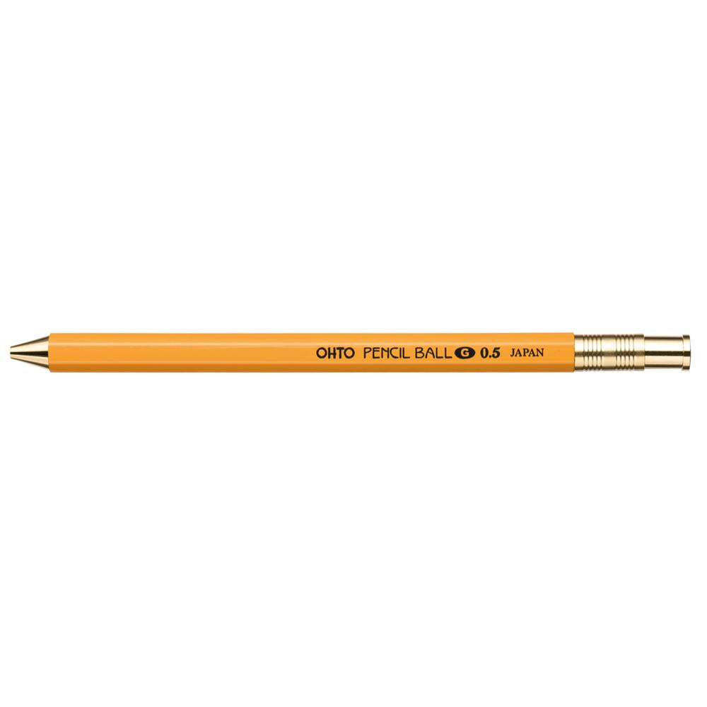 Mark's Pencil Ball Gel 0.5, OHTO // Yellow