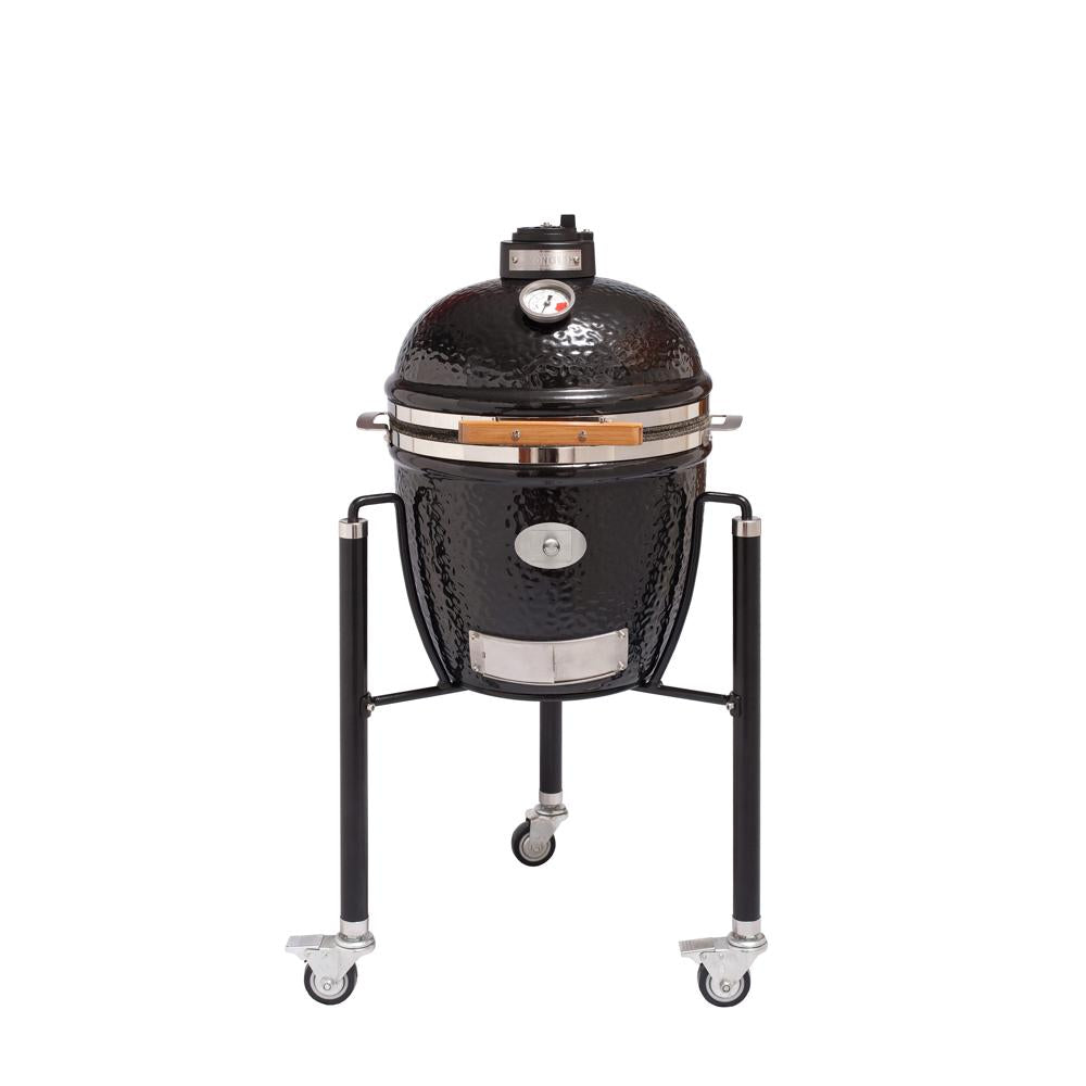 Monolith Grill Junior Pro-Serie 2.0 - Black inkl. Gestell