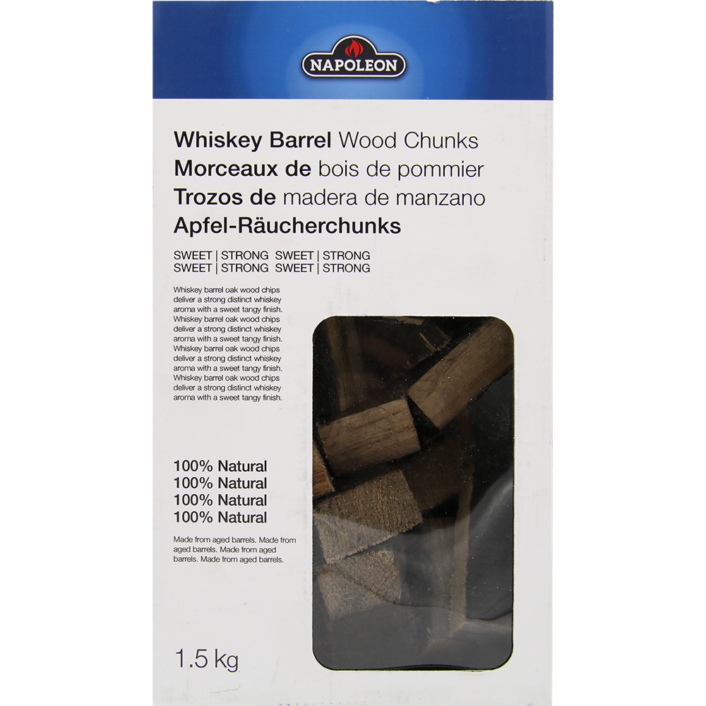 Napoleon Holz-Räucherchunks, Whiskey-Eiche, 1,5 kg #67029