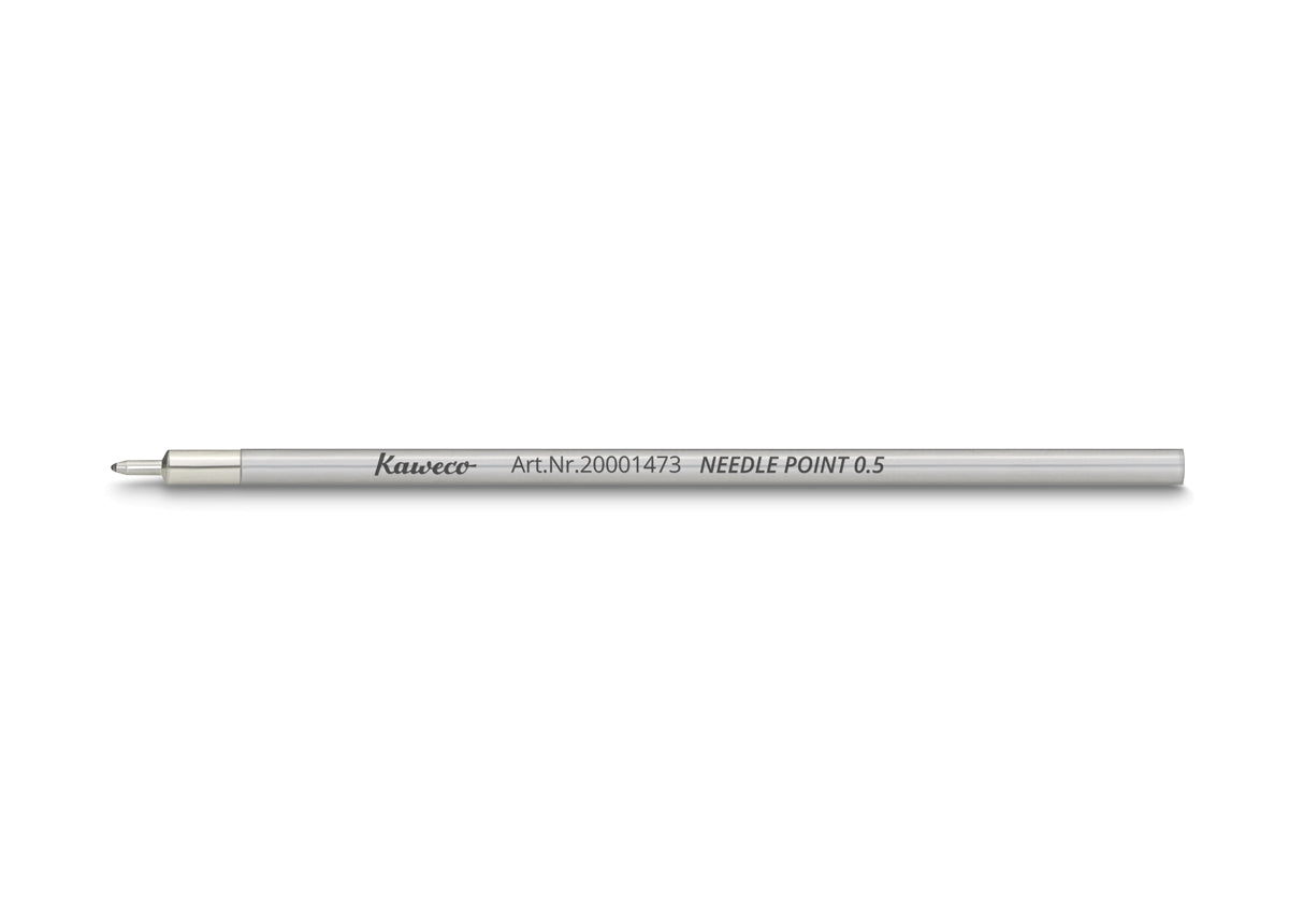 Kaweco D1 Ball Pen Refill Needle-Point Black 0.5 mm 2 pcs