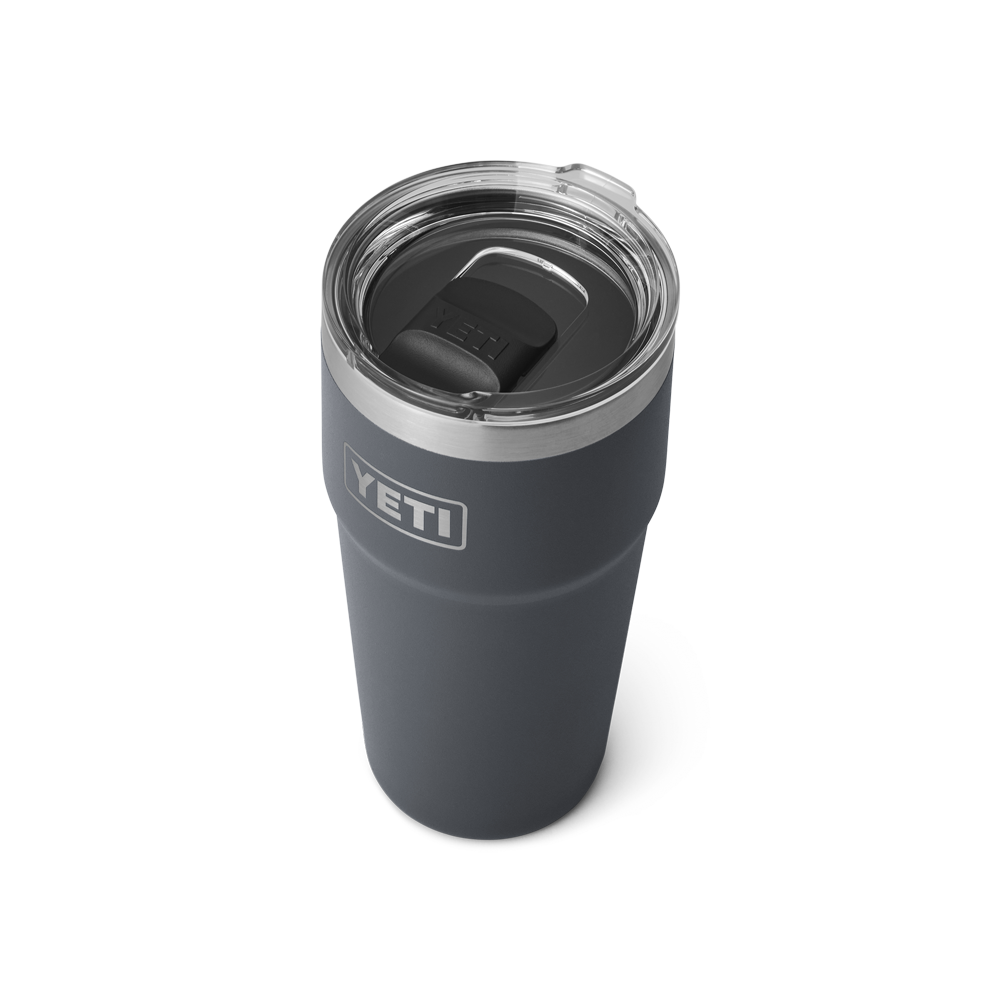 YETI Single 16 Oz Stackable Cup, Charcoal